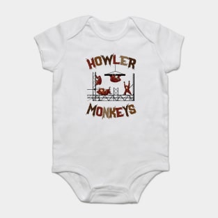 Howler Monkeys Baby Bodysuit